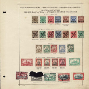 Lot 526 - GERMAN OFFICES & COLONIES: 1871 to 1910, Collection of many hundred in old time Schaubek album pages - Image 18