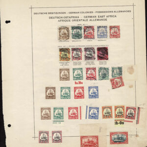 Lot 526 - GERMAN OFFICES & COLONIES: 1871 to 1910, Collection of many hundred in old time Schaubek album pages - Image 19