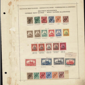 Lot 526 - GERMAN OFFICES & COLONIES: 1871 to 1910, Collection of many hundred in old time Schaubek album pages - Image 20