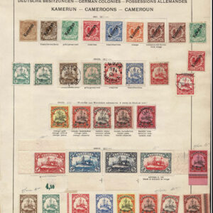 Lot 526 - GERMAN OFFICES & COLONIES: 1871 to 1910, Collection of many hundred in old time Schaubek album pages - Image 26