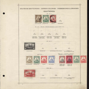 Lot 526 - GERMAN OFFICES & COLONIES: 1871 to 1910, Collection of many hundred in old time Schaubek album pages - Image 28