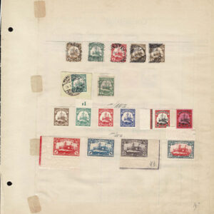 Lot 526 - GERMAN OFFICES & COLONIES: 1871 to 1910, Collection of many hundred in old time Schaubek album pages - Image 30