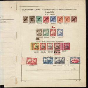 Lot 526 - GERMAN OFFICES & COLONIES: 1871 to 1910, Collection of many hundred in old time Schaubek album pages - Image 31