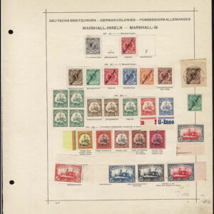 Lot 526 - GERMAN OFFICES & COLONIES: 1871 to 1910, Collection of many hundred in old time Schaubek album pages - Image 32