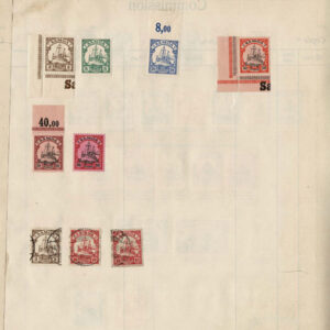 Lot 526 - GERMAN OFFICES & COLONIES: 1871 to 1910, Collection of many hundred in old time Schaubek album pages - Image 35