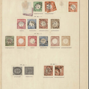 Lot 526 - GERMAN OFFICES & COLONIES: 1871 to 1910, Collection of many hundred in old time Schaubek album pages - Image 38