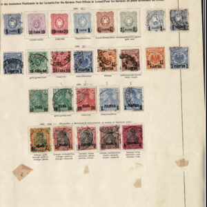 Lot 526 - GERMAN OFFICES & COLONIES: 1871 to 1910, Collection of many hundred in old time Schaubek album pages - Image 39