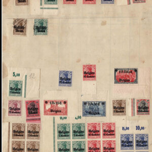 Lot 526 - GERMAN OFFICES & COLONIES: 1871 to 1910, Collection of many hundred in old time Schaubek album pages - Image 40