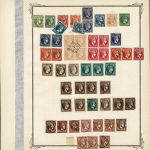 Lot 527 - GREECE: 1861 to 1900 Excellent Collection of 200 stamps plus 2 covers - Image 3