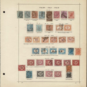Lot 528 - ITALIAN STATES, ITALIAN COLONIES: 1852 to 1910 Collection of several hundred stamps - Image 2