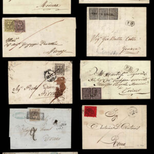 Lot 529 - ITALIAN STATES; POSTAL HISTORY; A selection of 36 classic covers - Image 1