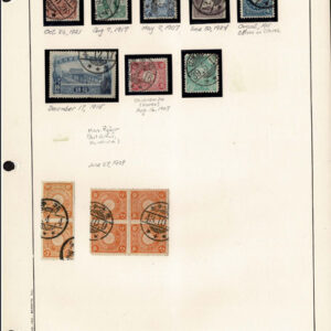 Lot 531 - JAPAN: Revenues; A lovely partially mounted and documented collection of a few hundred  used stamps in a ring binder - Image 14
