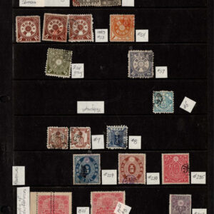 Lot 531 - JAPAN: Revenues; A lovely partially mounted and documented collection of a few hundred  used stamps in a ring binder - Image 30