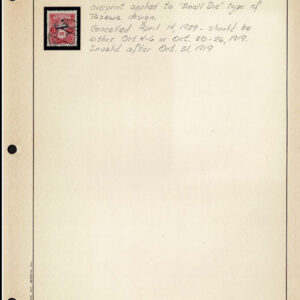 Lot 531 - JAPAN: Revenues; A lovely partially mounted and documented collection of a few hundred  used stamps in a ring binder - Image 34