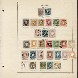 Lot 533 - PORTUGAL & COLONIES; 1853 to 1910 Collection of many hundred mostly used stamps - Image 12