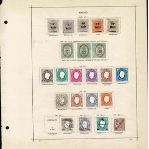 Lot 533 - PORTUGAL & COLONIES; 1853 to 1910 Collection of many hundred mostly used stamps - Image 27