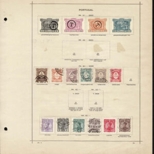 Lot 533 - PORTUGAL & COLONIES; 1853 to 1910 Collection of many hundred mostly used stamps - Image 65