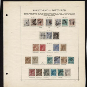 Lot 534 - PUERTO RICO & EARLY CUBA 1855 to 1910, 2 Collections - Image 1