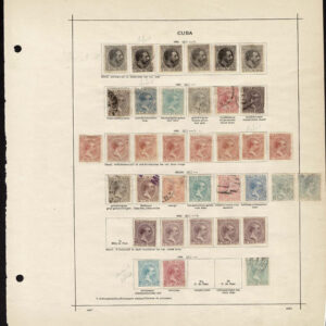 Lot 534 - PUERTO RICO & EARLY CUBA 1855 to 1910, 2 Collections - Image 2