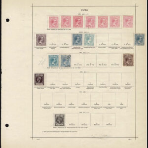 Lot 534 - PUERTO RICO & EARLY CUBA 1855 to 1910, 2 Collections - Image 3