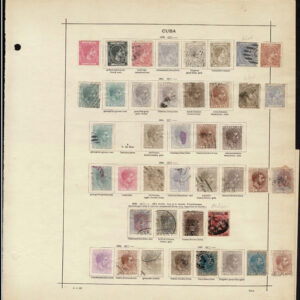 Lot 534 - PUERTO RICO & EARLY CUBA 1855 to 1910, 2 Collections - Image 13