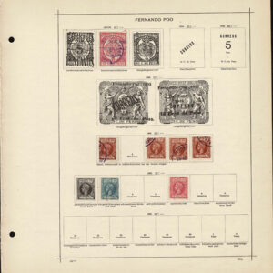 Lot 538 - SPAIN & SOME COLONIES; 1850 to 1910 Collection of many hundred mostly used stamps - Image 10