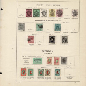 Lot 538 - SPAIN & SOME COLONIES; 1850 to 1910 Collection of many hundred mostly used stamps - Image 20