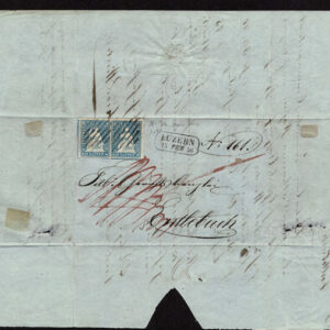 Lot 541 - SWITZERLAND: Post History: 1850 to 1880's; 35 classic covers - Image 9