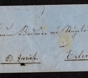 Lot 541 - SWITZERLAND: Post History: 1850 to 1880's; 35 classic covers - Image 12