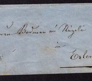 Lot 541 - SWITZERLAND: Post History: 1850 to 1880's; 35 classic covers - Image 19