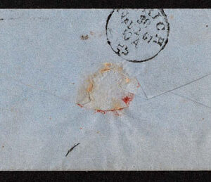 Lot 541 - SWITZERLAND: Post History: 1850 to 1880's; 35 classic covers - Image 20