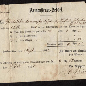 Lot 541 - SWITZERLAND: Post History: 1850 to 1880's; 35 classic covers - Image 46