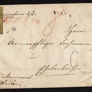 Lot 541 - SWITZERLAND: Post History: 1850 to 1880's; 35 classic covers - Image 58
