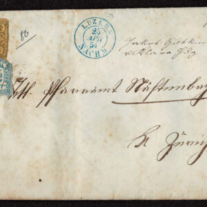 Lot 541 - SWITZERLAND: Post History: 1850 to 1880's; 35 classic covers - Image 72