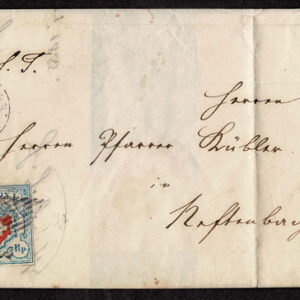 Lot 541 - SWITZERLAND: Post History: 1850 to 1880's; 35 classic covers - Image 73