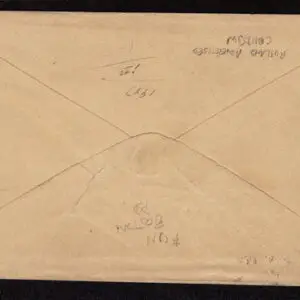 Lot 054 - UNITED STATES: Massachusets;    1851 - 1852, 3c claret, ADVERTISED cover - Image 2