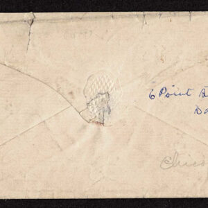 Lot 059 - UNITED STATES: Massachusets;  1851 - 61 3c reds Fancy Cancels, TWO COVERS 6 point Masonic stars - Image 2