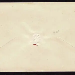 Lot 066 - UNITED STATES: New Jersey; 1855, 3c rose red, guide dot under lower right diamond - Image 2