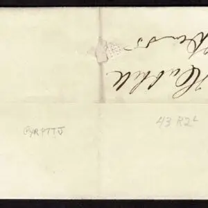 Lot 072 - UNITED STATES: New York;  1855  3c brown carmine Position 43R2L - Image 2