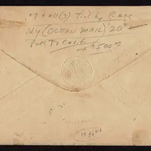 Lot 075 - UNITED STATES: New York;  1c blue (Plate 56L1L), 3c dull red STRIP OF THREE (position 64-66 R5L - Image 2