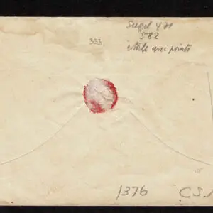 Lot 081 - UNITED STATES: Pennsylvania; 1852 3c dull red Type II Imperforate, black Elaborate Star cancel - Image 2