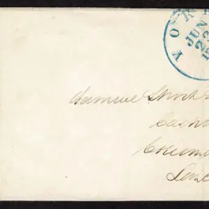 Lot 089 - UNITED STATES: Pennsylvania;1857 3c yellowish brown Plate 4 - Image 1