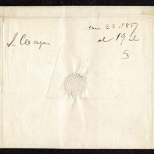 Lot 089 - UNITED STATES: Pennsylvania;1857 3c yellowish brown Plate 4 - Image 2