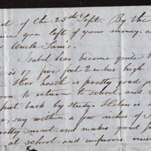 Lot 008 - UNITED STATES: Stampless; 1853 Ohio to Macao China, folded letter sheet - Image 2