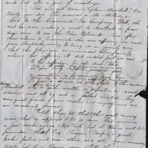 Lot 008 - UNITED STATES: Stampless; 1853 Ohio to Macao China, folded letter sheet - Image 9