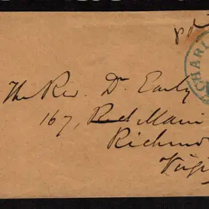 Lot 091 - UNITED STATES: South Caroline; 1852-1855 3c brownish carmine - Image 1