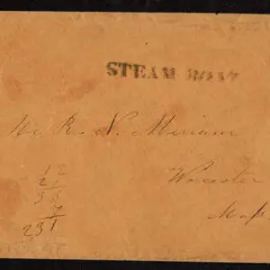 Lot 099 - UNITED STATES: 1851-56 3c reds; The New England & NY remainder of 16 covers - Image 10