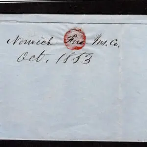 Lot 099 - UNITED STATES: 1851-56 3c reds; The New England & NY remainder of 16 covers - Image 17