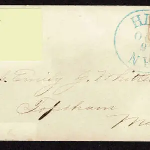 Lot 099 - UNITED STATES: 1851-56 3c reds; The New England & NY remainder of 16 covers - Image 22
