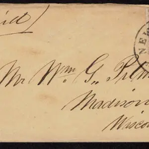 Lot 099 - UNITED STATES: 1851-56 3c reds; The New England & NY remainder of 16 covers - Image 24